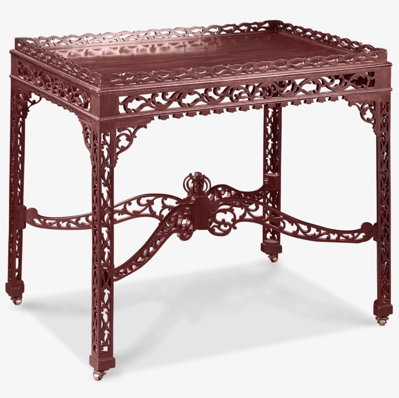 Chinese Chippendale Tea Table - Png Tea Table, transparent png download
