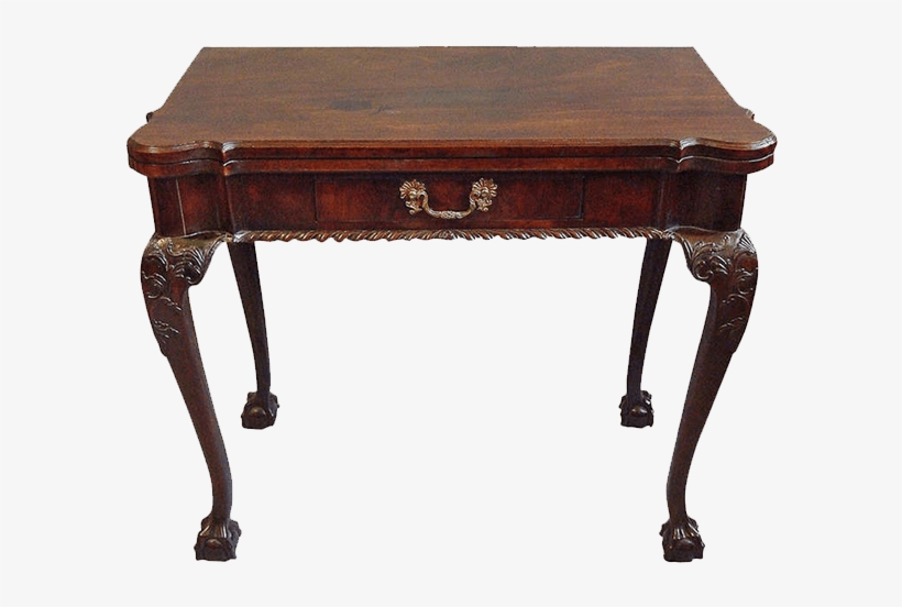 An Exceptional George Iii Mahogany Card Table - Stealstreet 34" Square Card Table Cover Tc7136, transparent png download