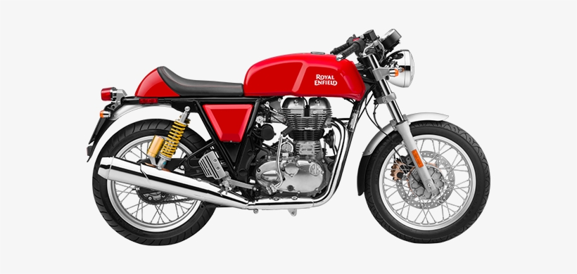 Gt Red - Royal Enfield Continental Gt On Road Price, transparent png download
