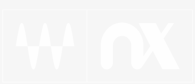 Download Waves Nx Logo White - Headphones, transparent png download