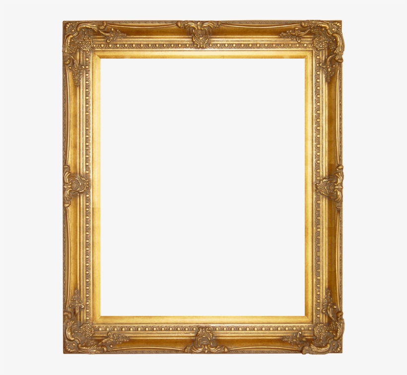 Ornate Gold Frame Png, transparent png download