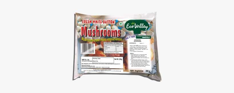 Fresh Button Mushrooms - Weikfield Mushroom, transparent png download