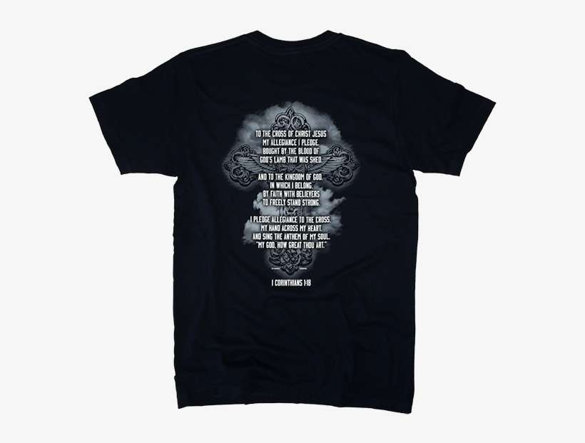 Pledge Allegiance Cross - Snoopy Flying Ace Shirt, transparent png download