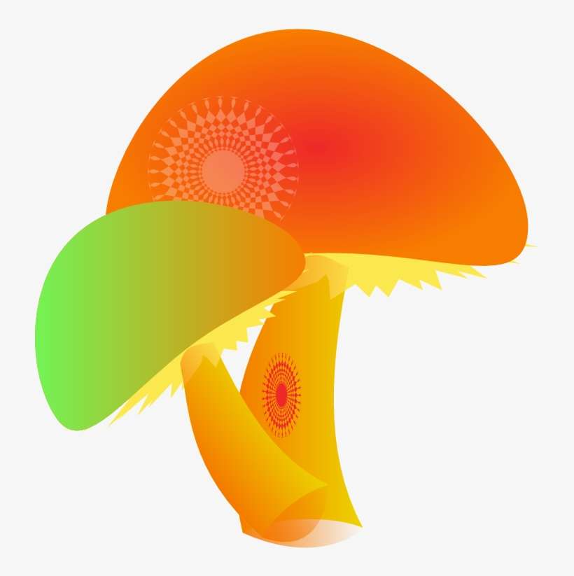 Mushroom Clipart Free Images Image - Dibujos Fáciles De Señores Que Fuman, transparent png download