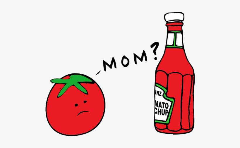 A Tragic Tomato Tale Kids T-shirt - Baby Tomato Cartoon, transparent png download