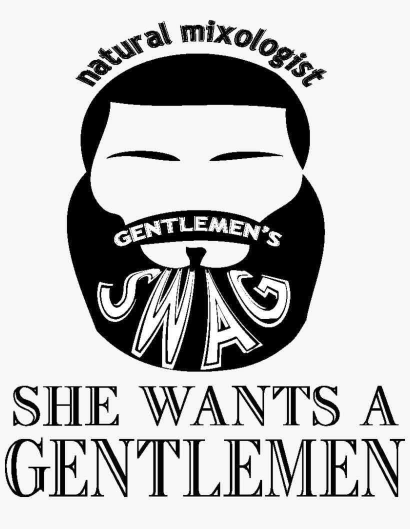 Gentlemen's Swag Is All About Beards, Well-kept And - Poster, transparent png download