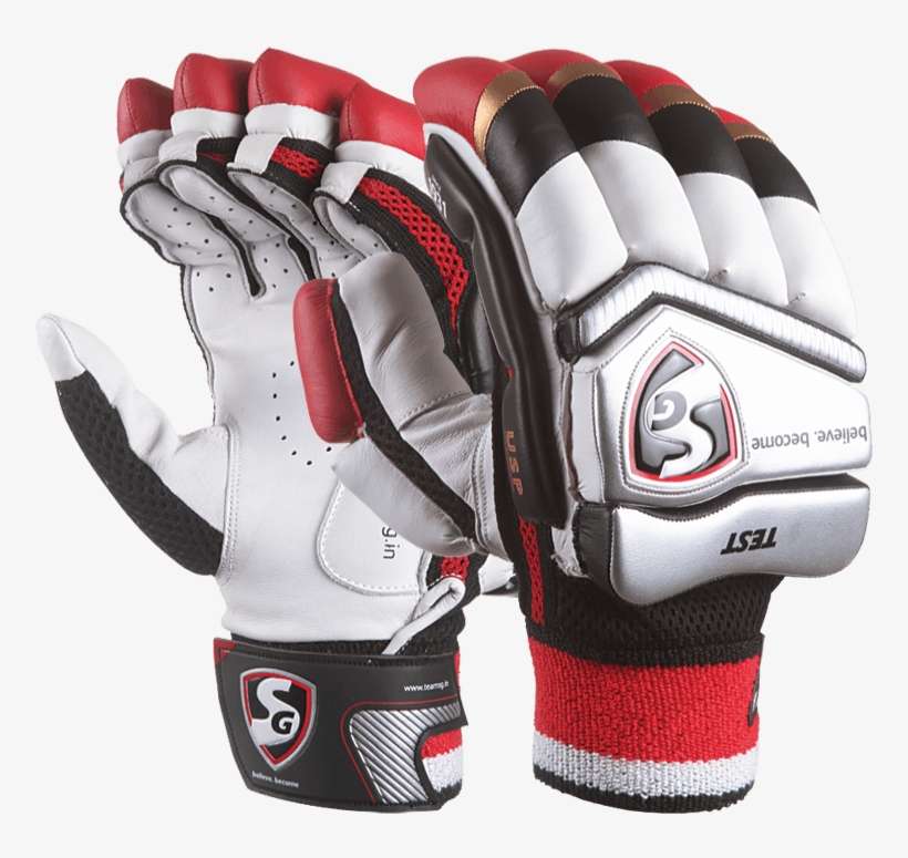 Sg Test Batting Gloves - Sg Cricket Batting Gloves, transparent png download