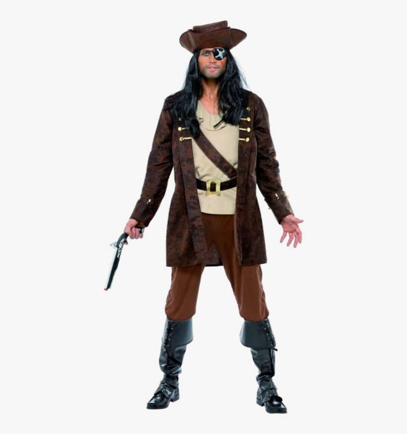 Pirate Costume Mens, transparent png download