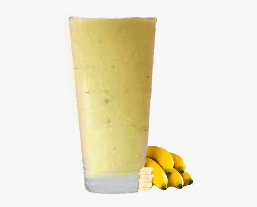 Banana Milkshake, Banana - Banana Juice Glass Png, transparent png download