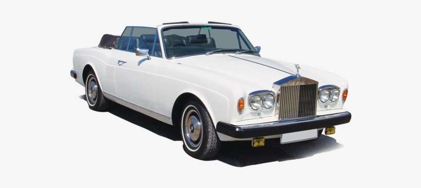 Wedding Car - Rolls-royce Corniche, transparent png download