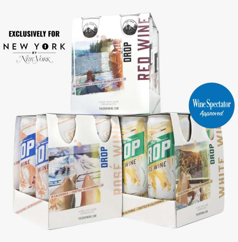 6-month Subscription - Drop Red Can 4 Pack, transparent png download