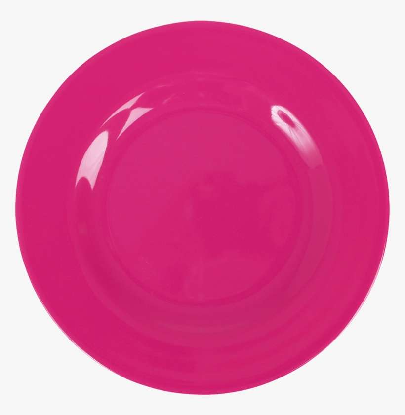Fuchsia Melamine Side Plate Kids Plate Rice Dk - Rice Melamine Round Dinner Plate Fuschia, transparent png download