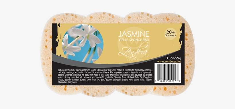 Jasmine Gelee Sponge Bar - عطر عمري: شعر شعبي, transparent png download
