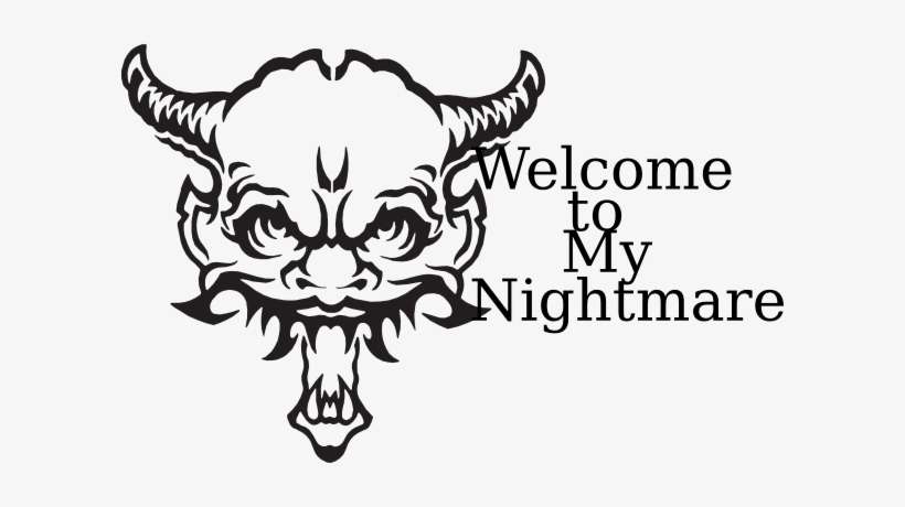 Welcome To My Nightmare Clip Art - Cafepress Demons Exist Samsung Galaxy S8 Plus Case, transparent png download