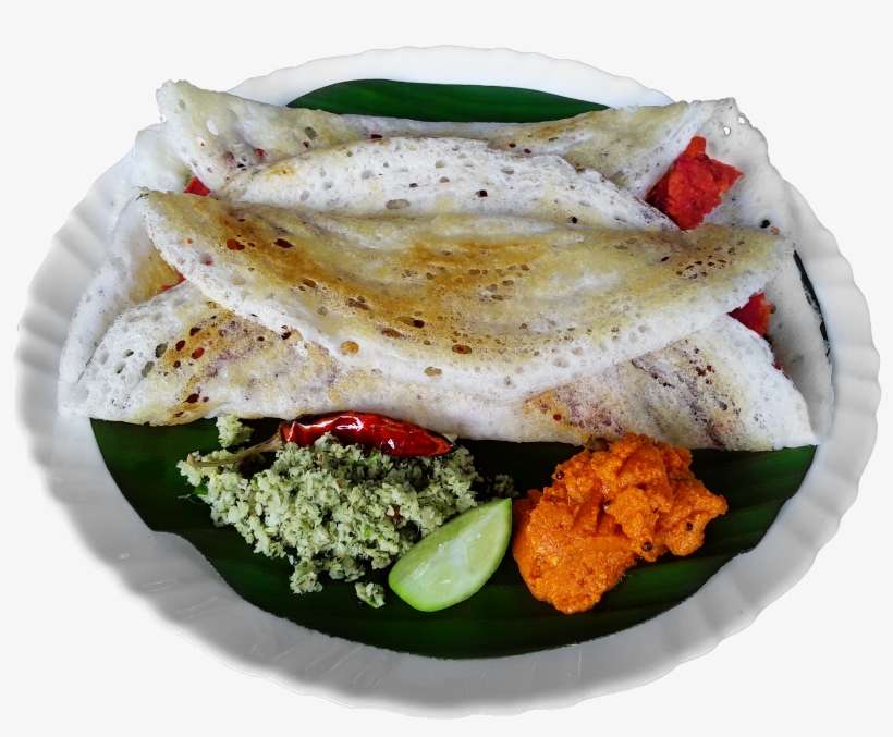 334) Masala Dosa - Recipe, transparent png download