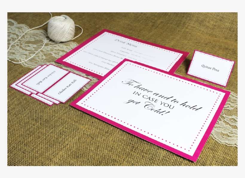 Lisa Wedding-04 - Place Card, transparent png download