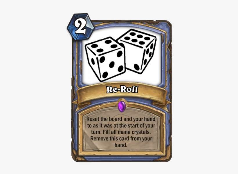 Re-roll - 5 Mana Paladin Spells, transparent png download