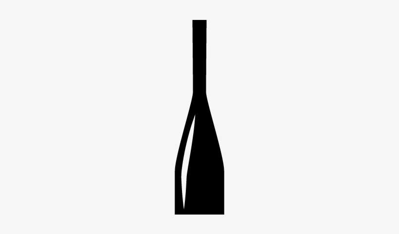 Black Bottle Vector - Paddle, transparent png download