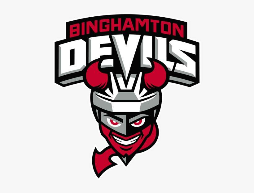 Binghamton Devils Logo - Binghamton Devils Hockey, transparent png download