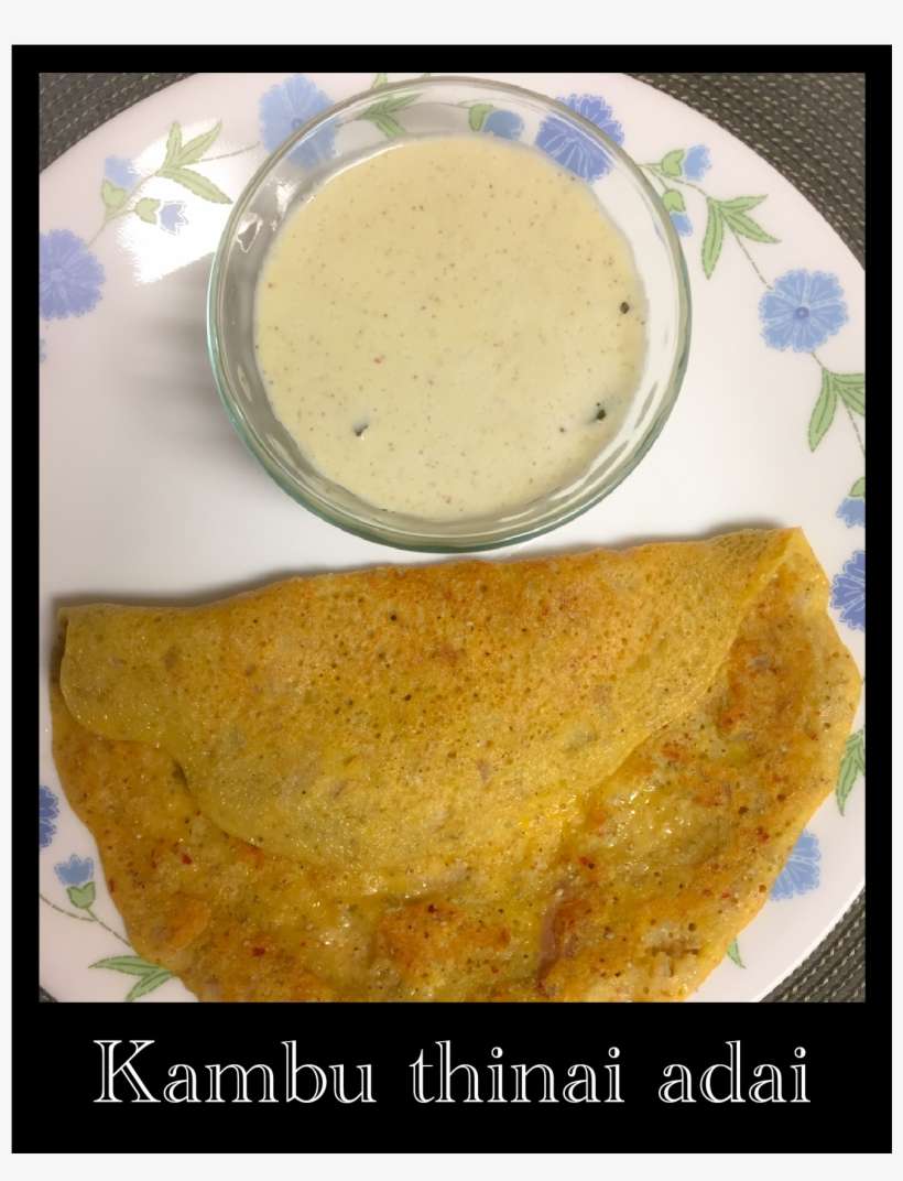 Kambu Thinai Adai - Pearl Millet, transparent png download