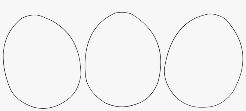 Egg White Color Computer Icons - 3 Eggs Clipart Black And White, transparent png download