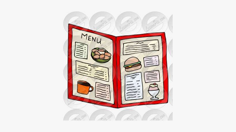 Restaurant Menu Clipart - Menu Clipart, transparent png download