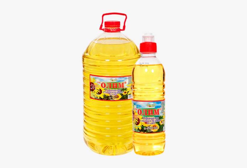 Refined Sunflower Oil - Plastic Bottle, transparent png download