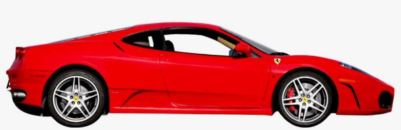 Ferrari F430 F1 - Red Car Clipart, transparent png download