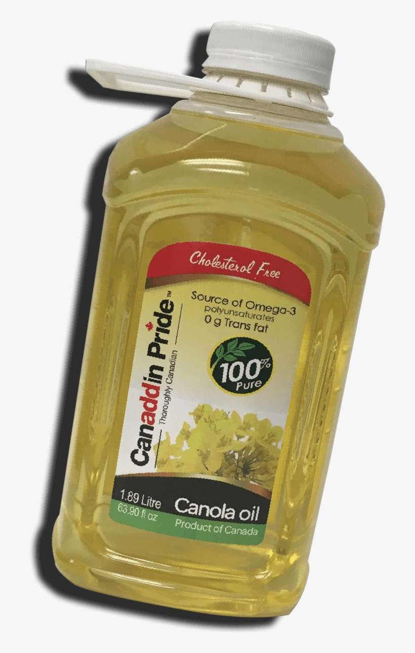 Canola Oil Bottle - Canola Oil, transparent png download