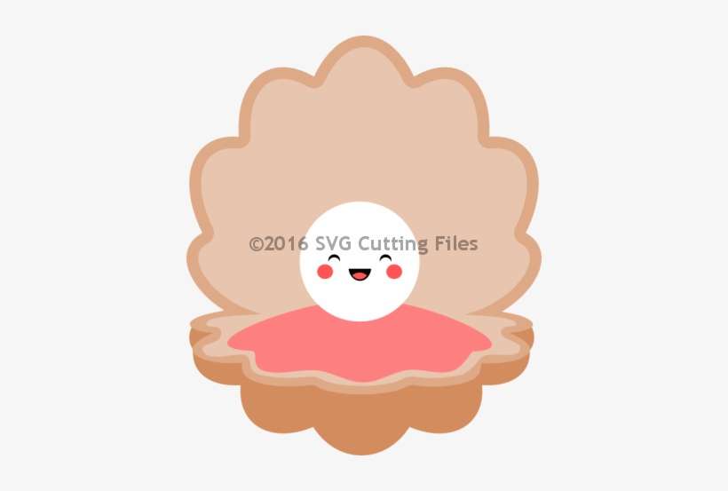 Kawaii Clam Pearl, transparent png download