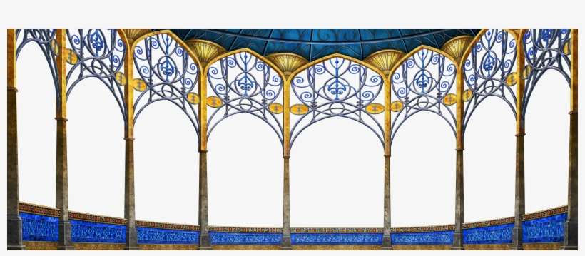 Andy Broomell Harem Wall Drop Color Elevation Rendering - Portable Network Graphics, transparent png download
