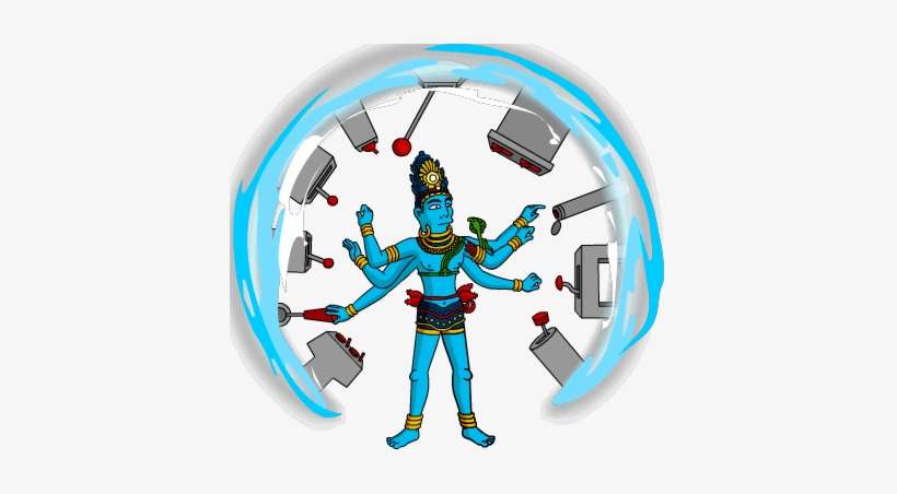 Shiva's Permanent Tasks - Impon Sillai Shiv And Parvati, transparent png download