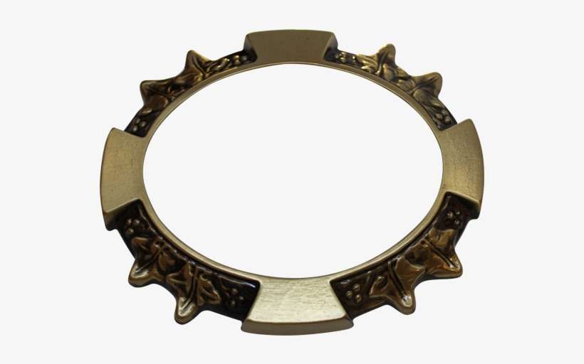 Australian Memorial Supplies Bronze Oval Ivy Leaf Frame - Bronze, transparent png download