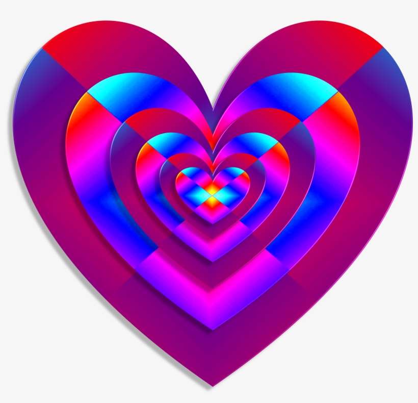 Valentine Love Heart Design 631705 - Love Heart, transparent png download