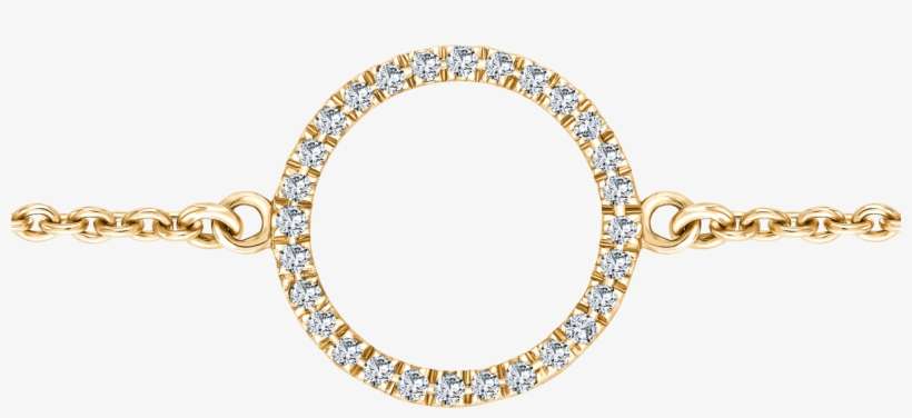 10ct Round Brilliant H-si Circular Diamond Bracelet - Bracelet, transparent png download