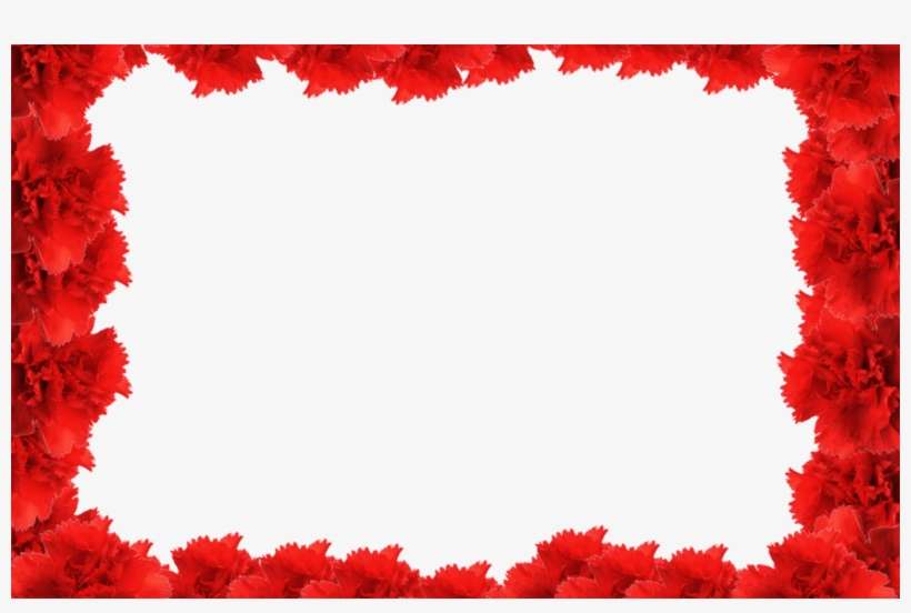 Flower Frame Png Images Transparent Free Download Pngmartcom - Flower Photo Frame Png, transparent png download