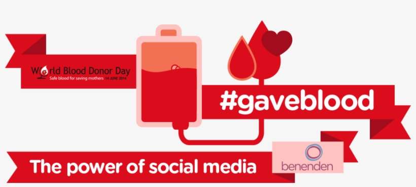 Blood Donation Center On Emaze Clipart Royalty Free - Blood Donation Social Media, transparent png download