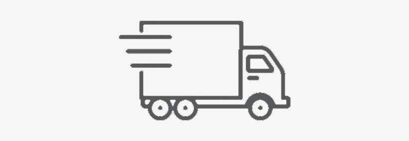 Free Delivery - Truck Icon Line, transparent png download