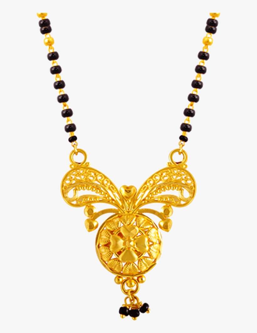 22k Yellow Gold Mangalsutra - Rosario Di San Michele Arcangelo Vendita, transparent png download