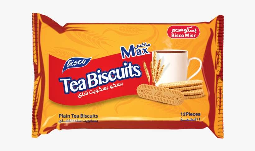 Tea Biscuits Max Plain Tea Biscuits - Tea Biscuits Bisco Misr, transparent png download