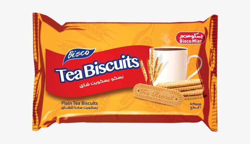 Tea Biscuits Plain Tea Biscuits - Tea Biscuits Bisco Misr, transparent png download