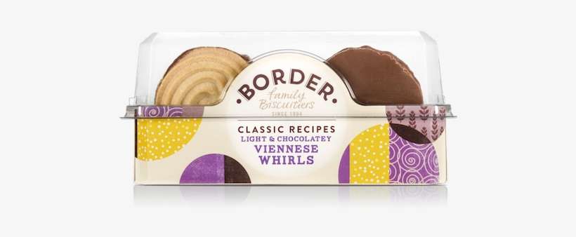 Crumbles Classic Recipes Cookies - Border 150g Light & Buttery Viennese Whirls, transparent png download