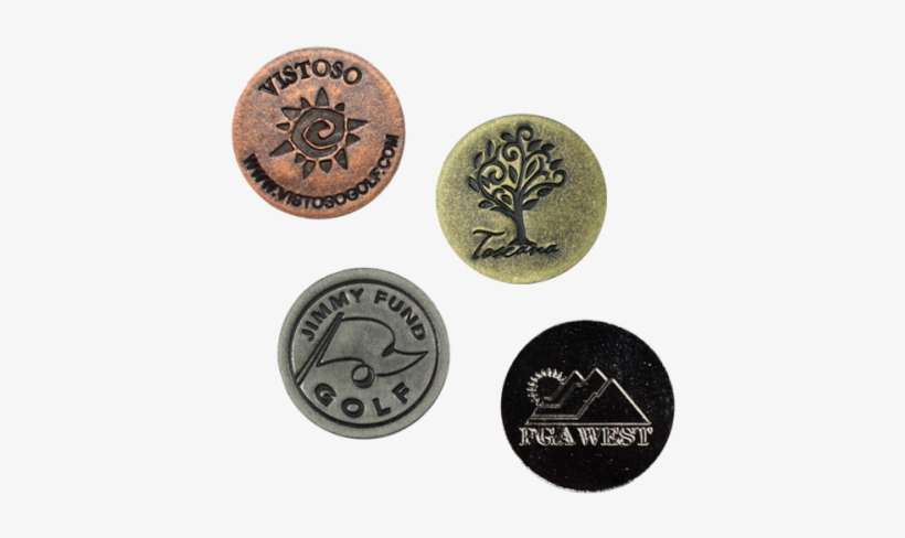 Metal Ball Markers - Golf, transparent png download