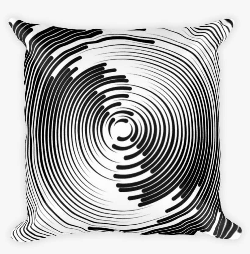 Basic Pillow - Ripple Of Radiating Line, transparent png download