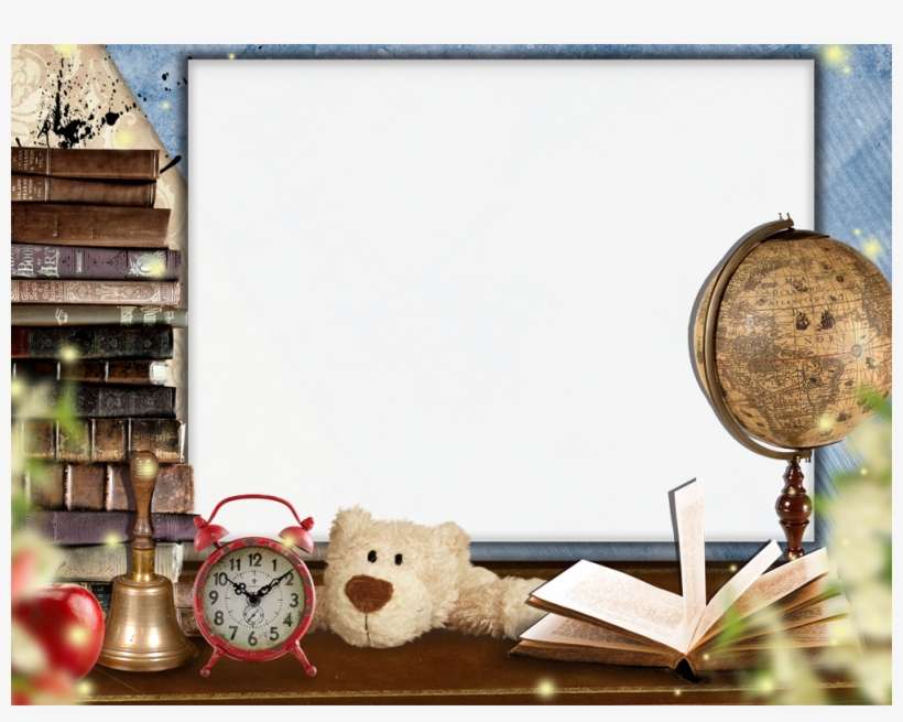Photo Frames Photoshop - Authentic Models Hondiusterrestrial Globe With Wood, transparent png download