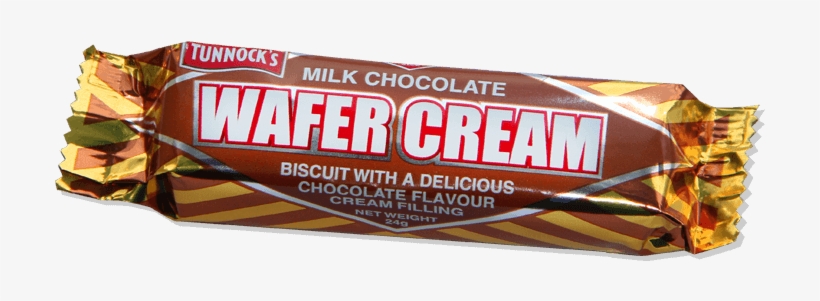 Wafer Cream Biscuit - Tunnocks Wafer Cream, transparent png download