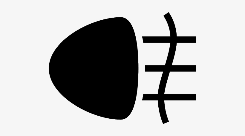 Fog Lamp Filled Icono - Fog Lamps Png Icon, transparent png download