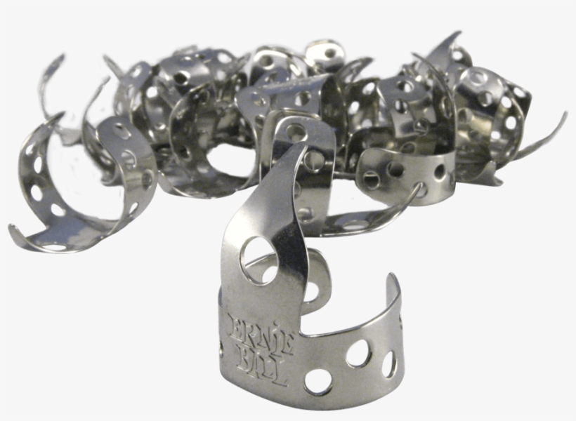 Ernie Ball Pickey Pickeys Metal Finger Picks Bag Of, transparent png download