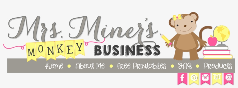 Miner's Kindergarten Monkey Business - Calligraphy, transparent png download