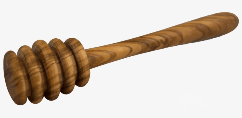 Little Angel Olive Wood Honey Dripper, transparent png download